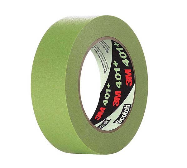 Image of 3M High Performance Green Mskg Tape 401+, 1 per Roll